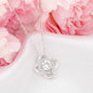 Love Knot Necklace, Happy Forty Six Year Anniversary