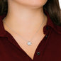 To My Bonus Sister, Love Knot Necklace