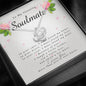 Love Knot Necklace, To My Stunning Soulmate