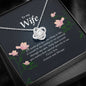 Love Knot Necklace, To My Wife, Anniversary Gift, Birthday Gift, Christmas Gift, I Love You, Valentines Day Gift For Wife