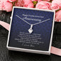 Petite Ribbon Pendant Necklace, Twenty Seven Year Anniversary Gift