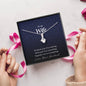 Wife Jewelry, Petite Ribbon Pendant Necklace