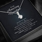 Petite Ribbon Necklace, To My Amazing Grandma