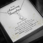 Petite Ribbon Necklace, To My Amazing Daughter