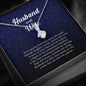 Wife Jewelry, Petite Ribbon Pendant Necklace