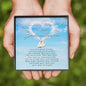 Engraved Heart Necklace, Memorial Gift For Loss of Grandson