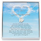Engraved Heart Necklace, Memorial Gift For Loss of Cousin