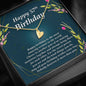 Initials Heart Necklace, Happy 57th Birthday