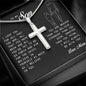 To My Son, Cross Necklace