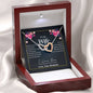 Wife Necklace, Interlocking Heart Necklace