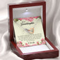 To Our Granddaughter, Interlocking Heart Necklace