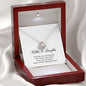 Mother & Daughter Gift, Love Knot Necklace