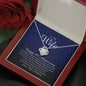 Love Knot Necklace, 49 Year Anniversary Gift