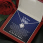 Love Knot Necklace, To My Future Wife Gift from Groom