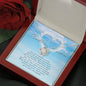 Love Knot Necklace, In Loving Memory of Your Mother In Law