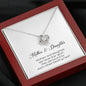 Mother & Daughter Gift, Love Knot Necklace