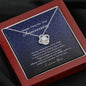 Love Knot Necklace, Happy 66 Year Anniversary