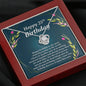 Love Knot Necklace, Happy 25th Birthday