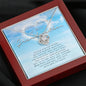 Love Knot Necklace, In Loving Memory of Your Grandmother