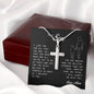 To My Son, Cross Necklace