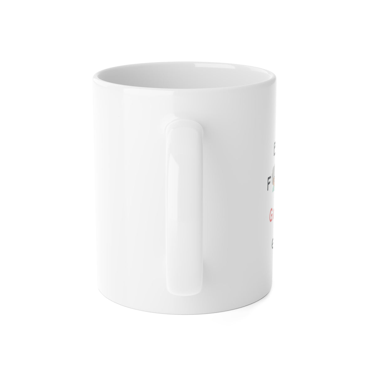 White Ceramic Mug, 11oz - Best Fucking Granny Ever