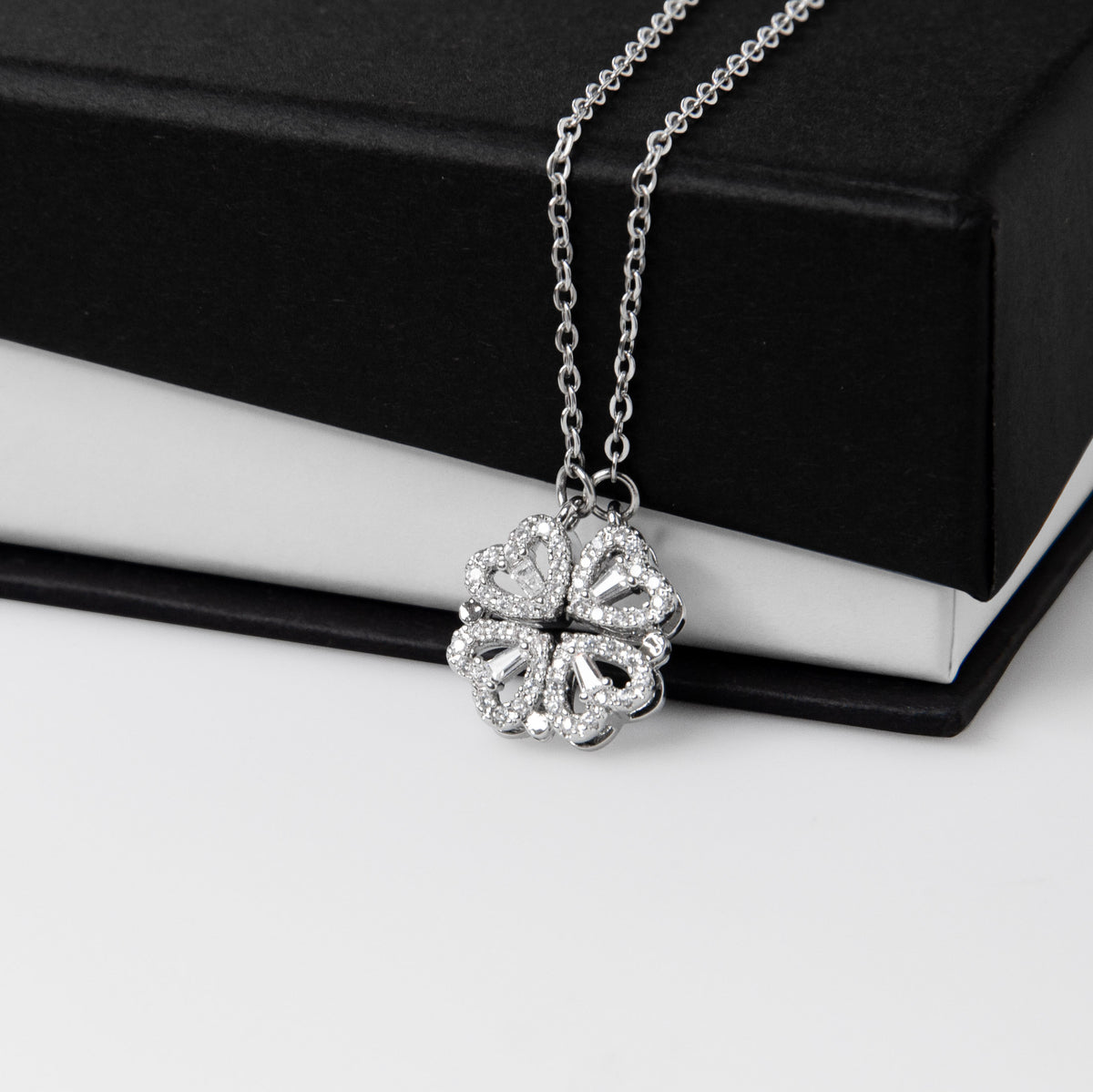 Four Hearts Necklace - To My Beautiful Soulmate "You Are My Confidant"