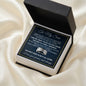 Engraved Men's Ring with Message Card - To My Son "You Don't Have To Do It All Alone"