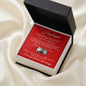 To My Husband - Engraved Men's Ring with Message Card