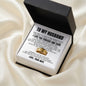 Engraved Men's Ring with Message Card - To My Husband "I Love You Forever and Ever"