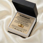 Engraved Men's Ring with Message Card - To Our Grandson "We Love You"