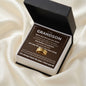 Engraved Men's Ring with Message Card - To Our Grandson "Just Believe in Yourself"