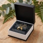 Engraved Men's Ring with Message Card - To My Son