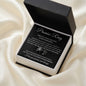 Engraved Men's Ring with Message Card - Promise Ring "I Love You Forever and Always"