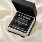 Engraved Men's Ring with Message Card - To My Husband "I Found My Missing Piece"