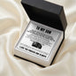Engraved Men's Ring with Message Card - To My Son "You Are Loved"
