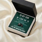 Engraved Men's Ring with Message Card - To My Son "Never Forget That I Love You"