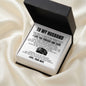 Engraved Men's Ring with Message Card - To My Husband "I Love You Forever and Ever"