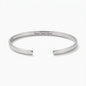 To My Daughter "Always Keep Me In Your Heart" Custom Engraved Cuff Bracelet