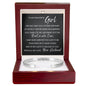 Cuff Bracelet Engraved - To My Beautiful Girl " You Complete Me"