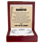 Cuff Bracelet Engraved - To My Daughter "You Are My Most Precious Treasure"