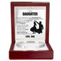 Cuff Bracelet Engraved - To My Daughter "Chase Your Dreams"