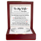 To My Wife "My Heart Will Always Belong to You" Engraved Cuff Bracelet