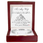 Cuff Bracelet Engraved - To My Wife "I Just Need To Say I Love You"