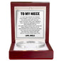 Cuff Bracelet Engraved - To My Niece "I Hope You Always Feel My Love"