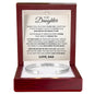 Cuff Bracelet Engraved - To My Daughter "Be Kind to Yourself"