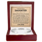Cuff Bracelet Engraved - To My Bonus Daughter "Always Keep Me In Your Heart"
