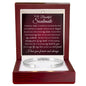 Cuff Bracelet Engraved - To My Beautiful Soulmate "I Have Found My Home"