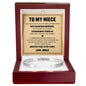 Cuff Bracelet Engraved - To My Niece "You Will Always Be The Greatest Part of My Story"