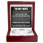 Cuff Bracelet Engraved - To My Wife "You Are The Best Thing That Has Ever Happened To Me"