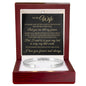 Cuff Bracelet Engraved - To My Wife "You Are Still My Forever"